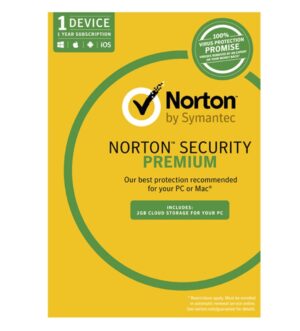 Norton Security Premium 1 Device 1 Year Card